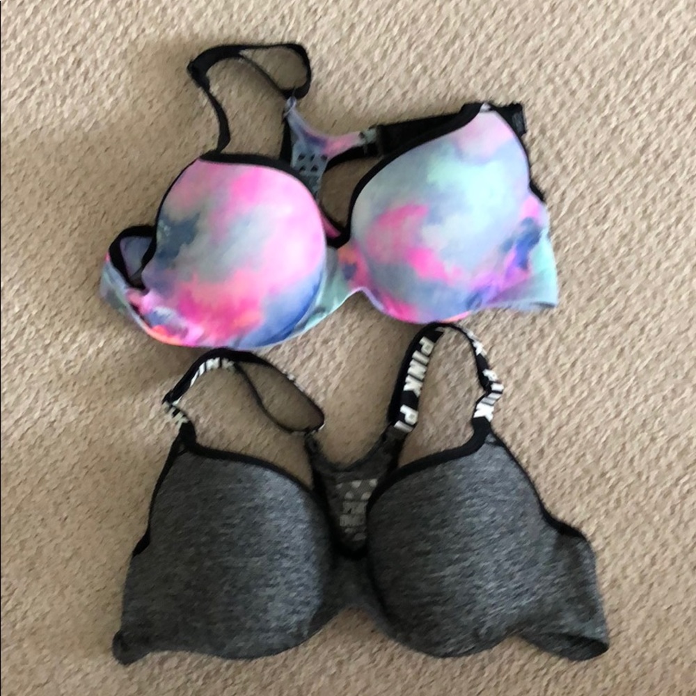 PINK Cup Sports Bra M